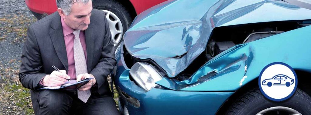 Can my car be declared a total loss after an accident?