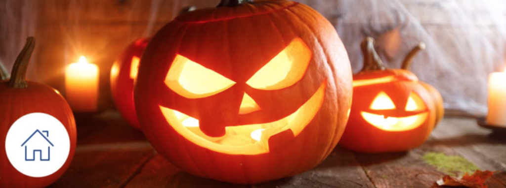 Peligros Halloween seguro casa