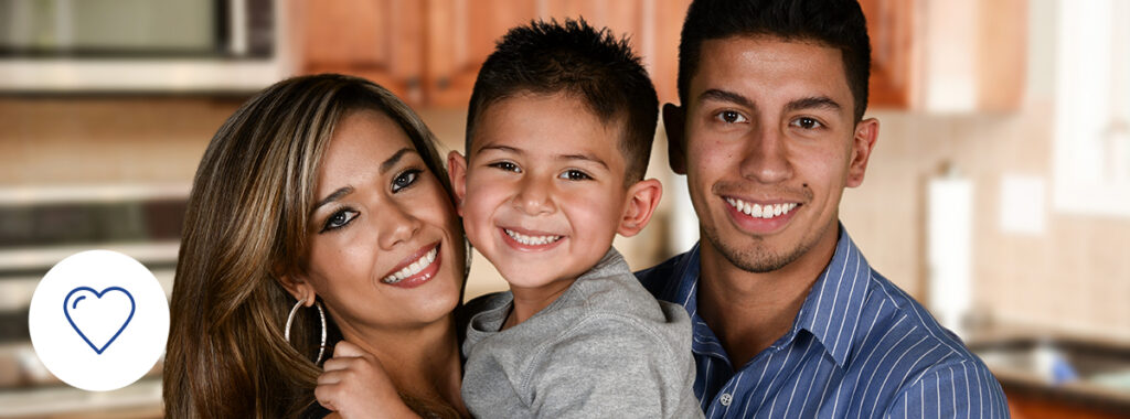family with life insurance