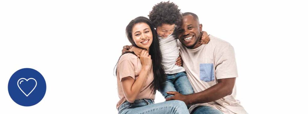family with life insurance