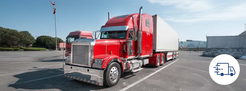 commercial truck driver on highway launching trucking business in Florida