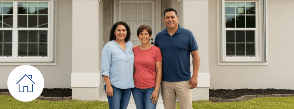 Latin family showcases My Safe Florida Home program 2025 upgrades in Florida.